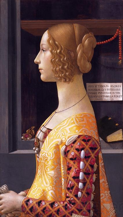 Domenico Ghirlandaio Portrait of Giovanna Tornabuoni (nn03)